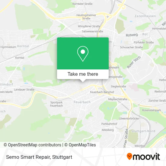 Semo Smart Repair map