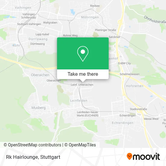 Rk Hairlounge map