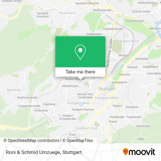 Roni & Schmid Umzuege map
