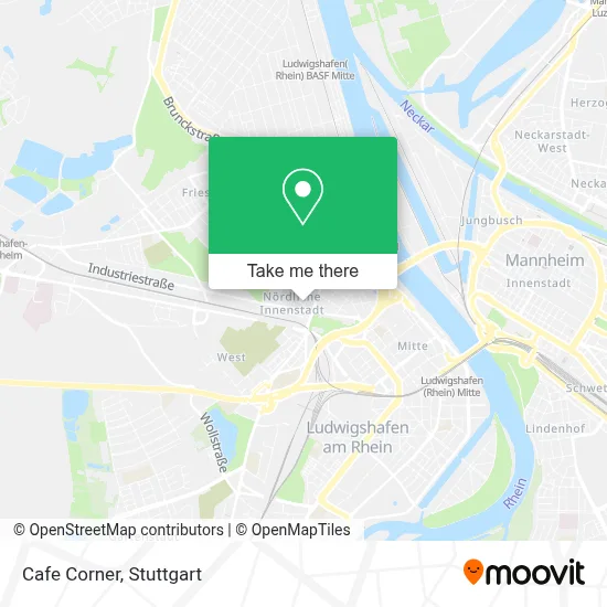 Cafe Corner map