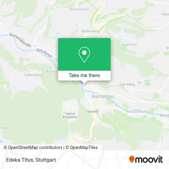 Edeka Titus map