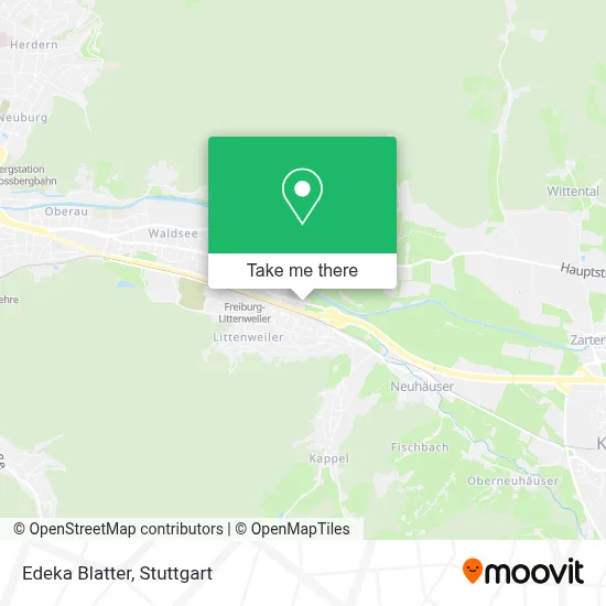 Edeka Blatter map