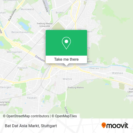 Bat Dat Asia Markt map