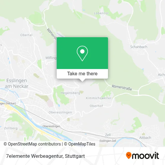 7elemente Werbeagentur map