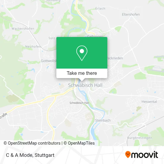 C & A Mode map