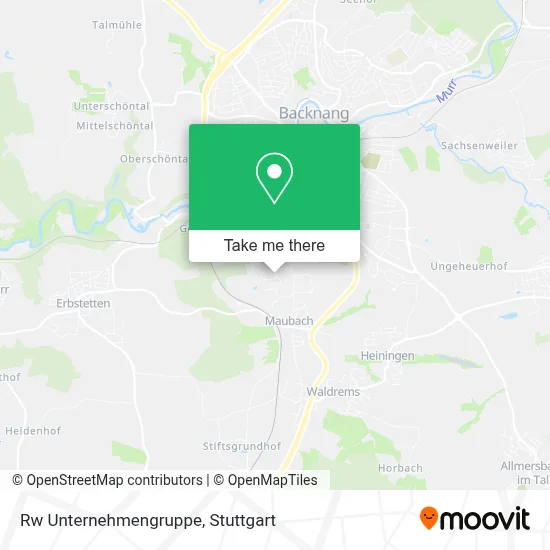 Rw Unternehmengruppe map