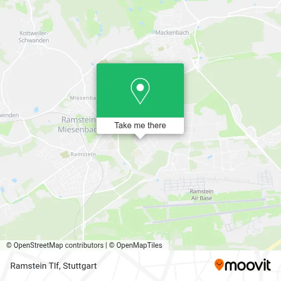 Ramstein  Tlf map