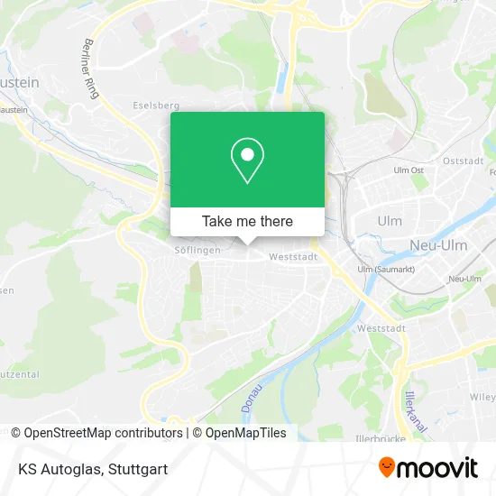 KS Autoglas map