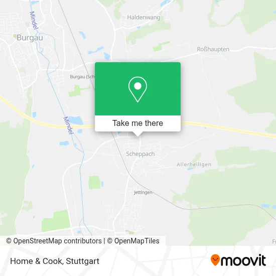 Home & Cook map