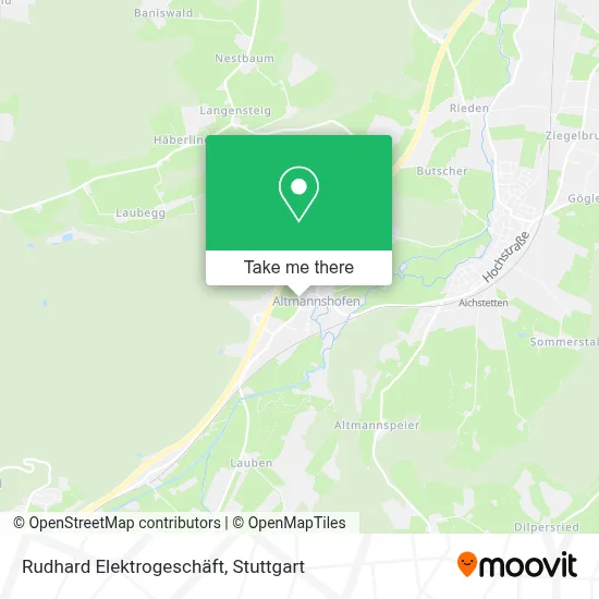Rudhard Elektrogeschäft map