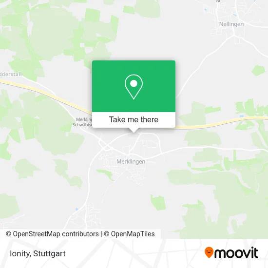 Ionity map