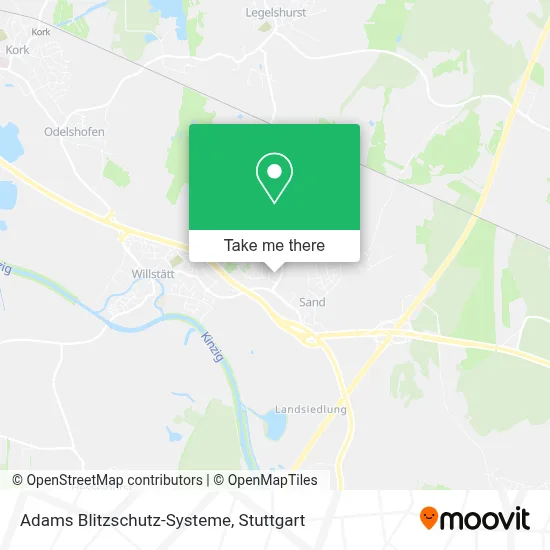 Adams Blitzschutz-Systeme map