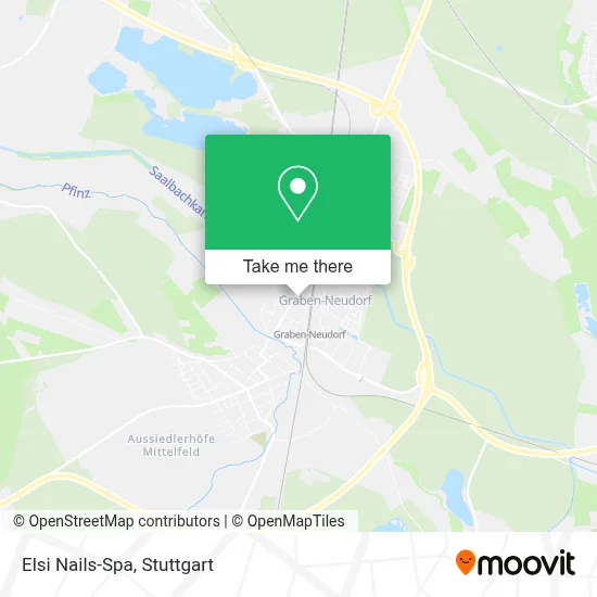 Elsi Nails-Spa map