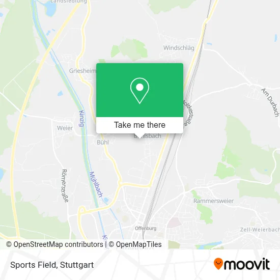 Sports Field map