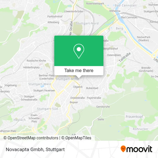 Novacapta Gmbh map
