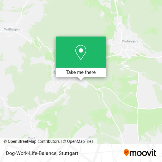 Dog-Work-Life-Balance map
