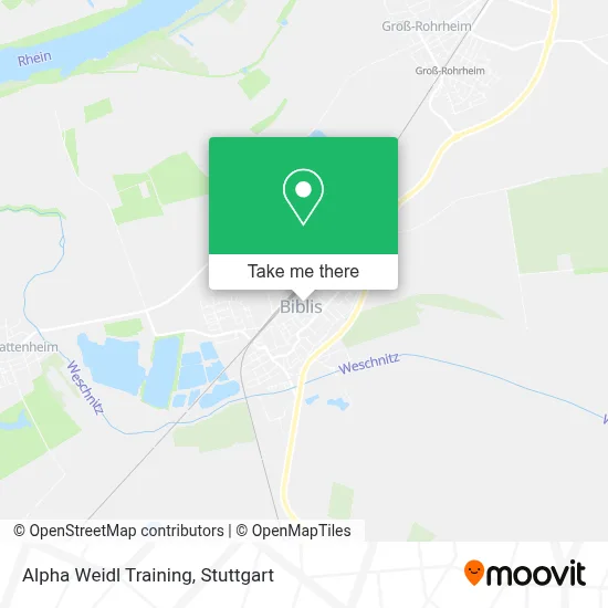 Alpha Weidl Training map