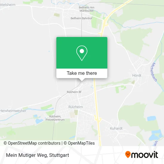 Mein Mutiger Weg map