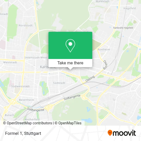 Formel 1 map