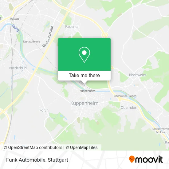 Funk Automobile map