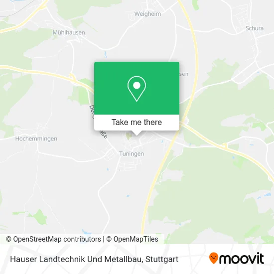 Hauser Landtechnik Und Metallbau map