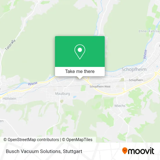 Busch Vacuum Solutions map