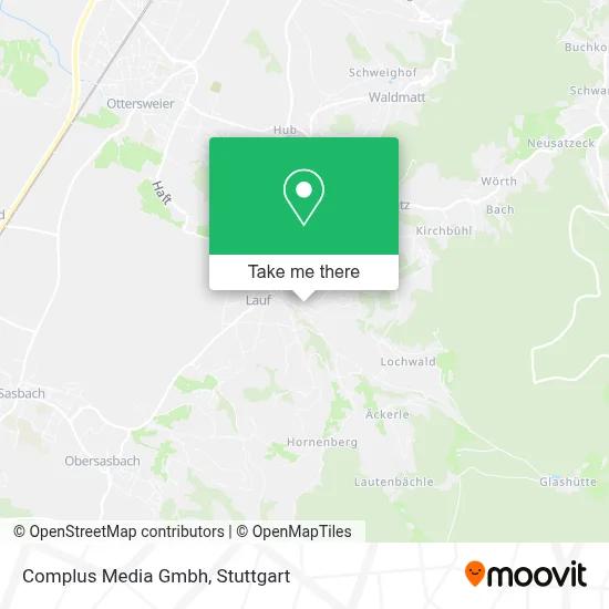 Complus Media Gmbh map