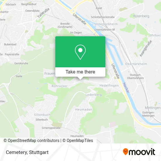 Friedhof map