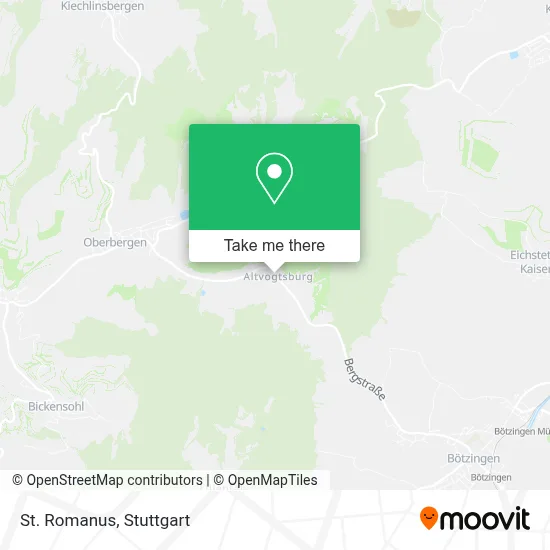 St. Romanus map