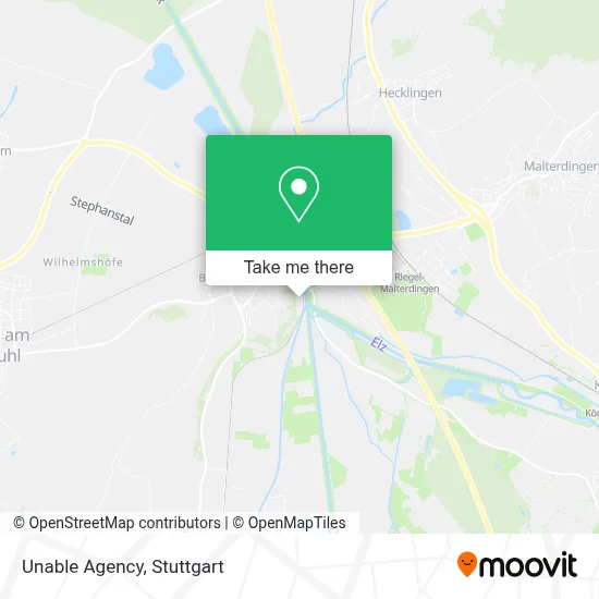 Unable Agency map