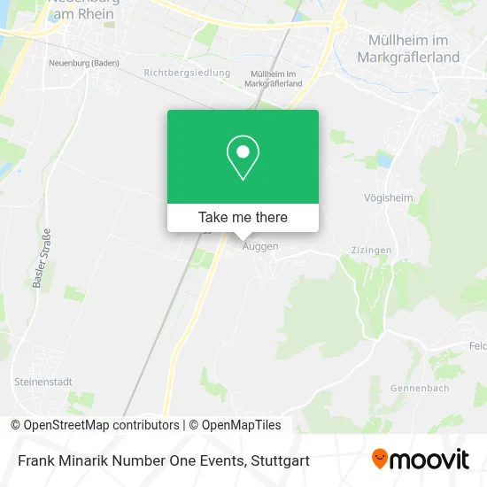 Frank Minarik Number One Events map