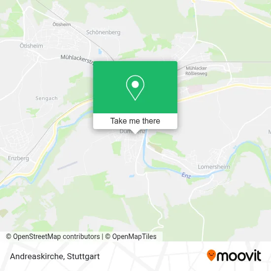 Andreaskirche map