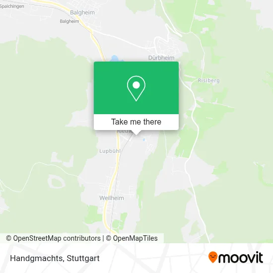 Handgmachts map