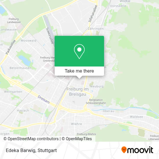Edeka Barwig map