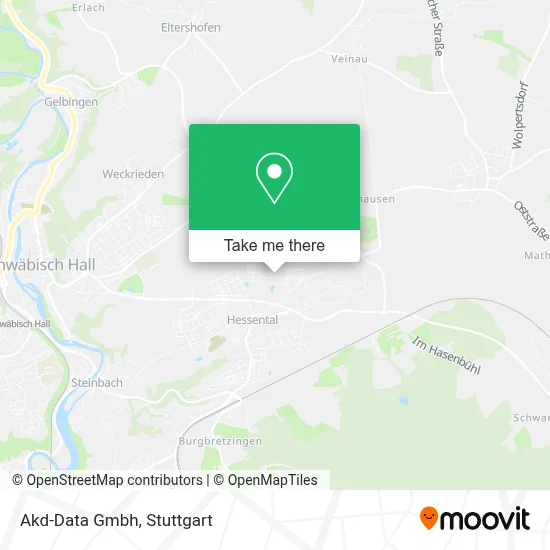 Akd-Data Gmbh map