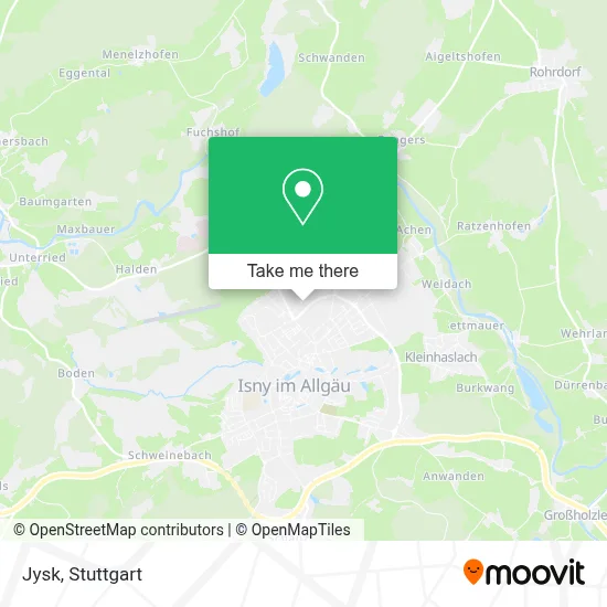 Jysk map
