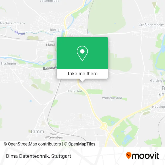 Dima Datentechnik map