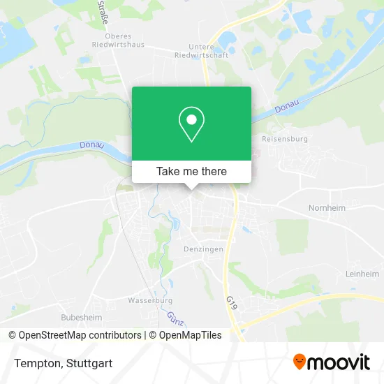 Tempton map