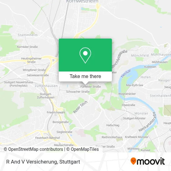 R And V Versicherung map
