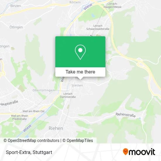 Sport-Extra map