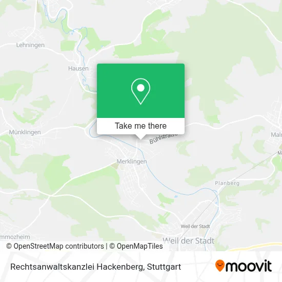 Rechtsanwaltskanzlei Hackenberg map
