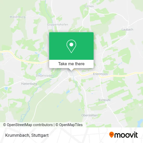 Krummbach map