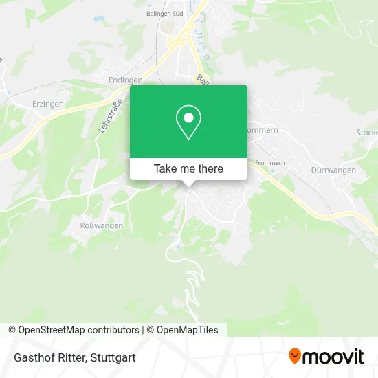 Gasthof Ritter map