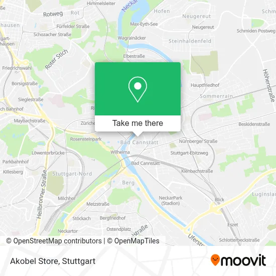 Akobel Store map