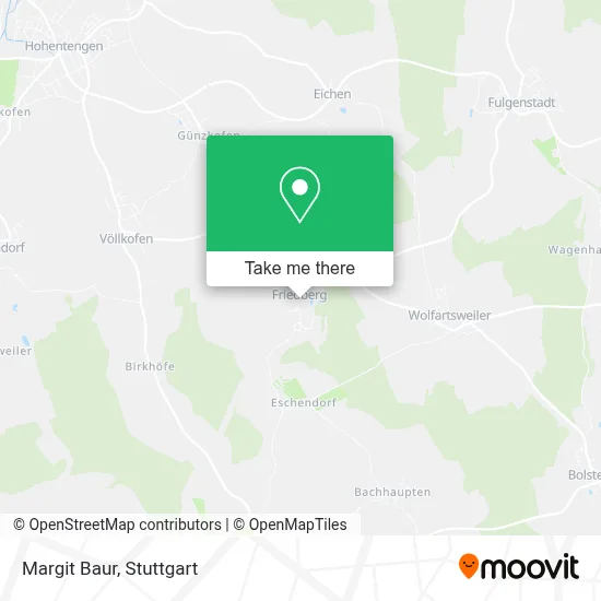 Margit Baur map