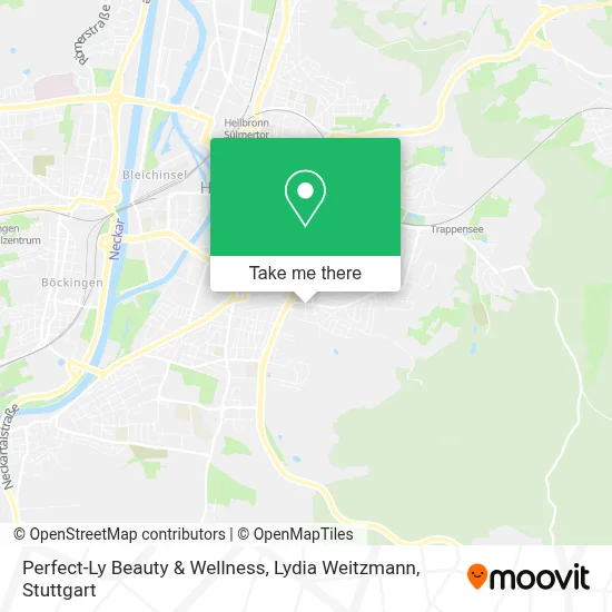 Perfect-Ly Beauty & Wellness, Lydia Weitzmann map