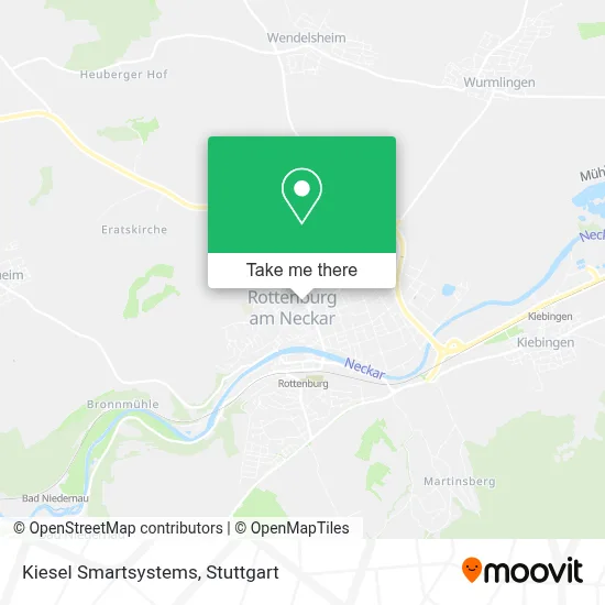 Kiesel Smartsystems map