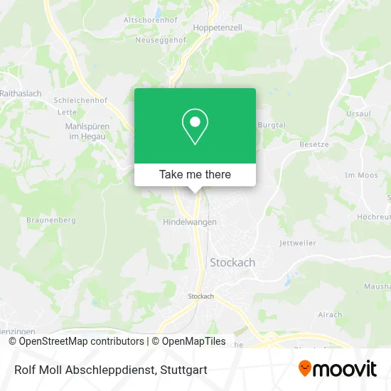 Rolf Moll Abschleppdienst map
