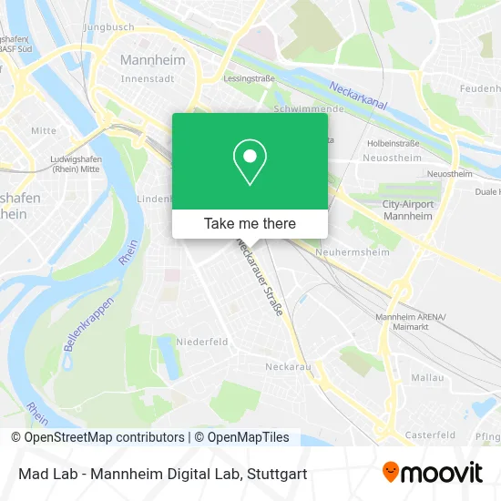Mad Lab - Mannheim Digital Lab map
