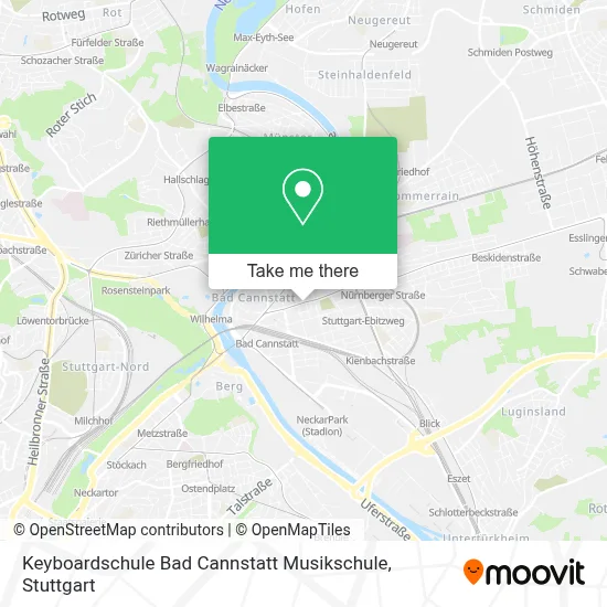 Keyboardschule Bad Cannstatt Musikschule map